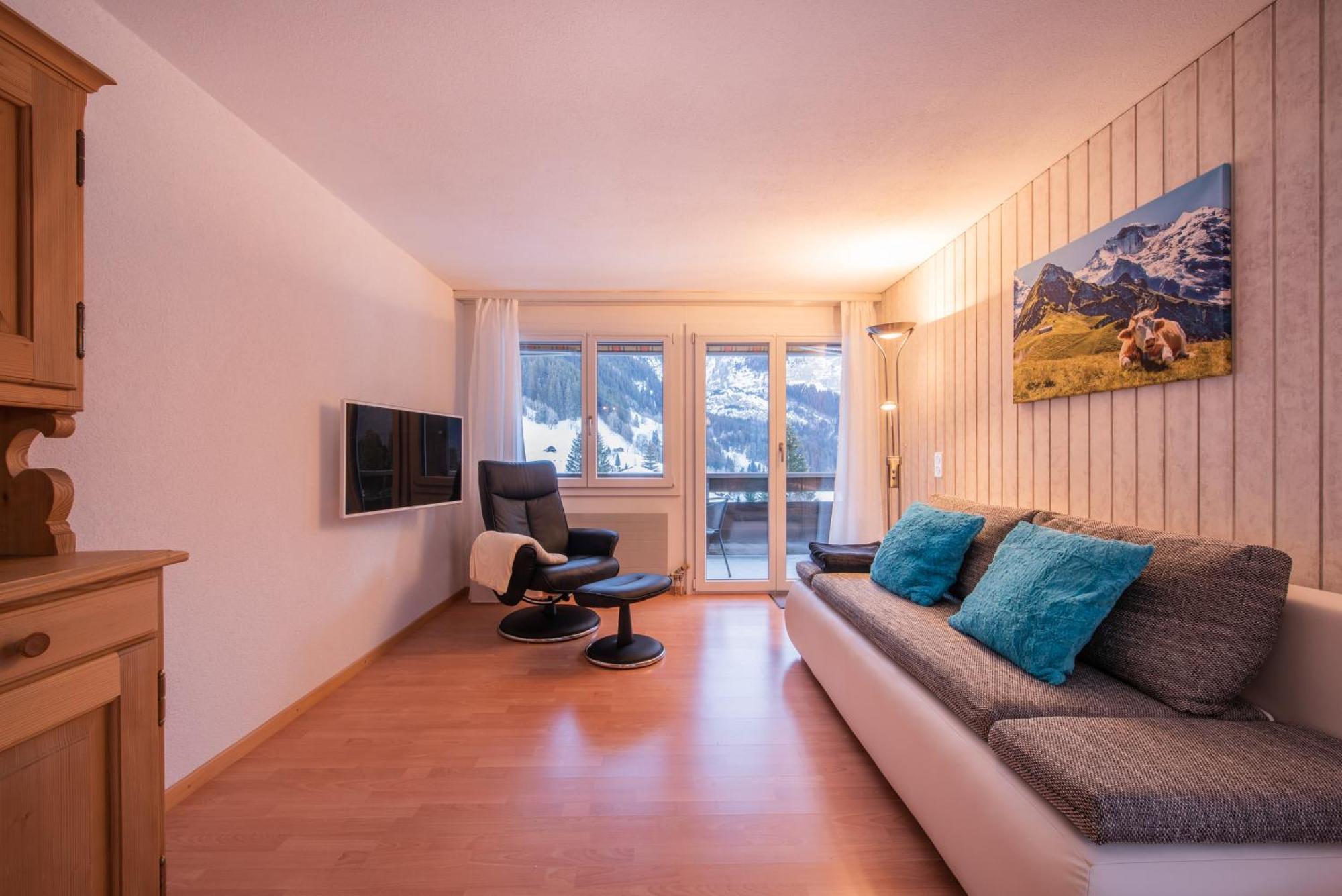 Cozy Apartment With Outstanding View Grindelwald Exterior photo