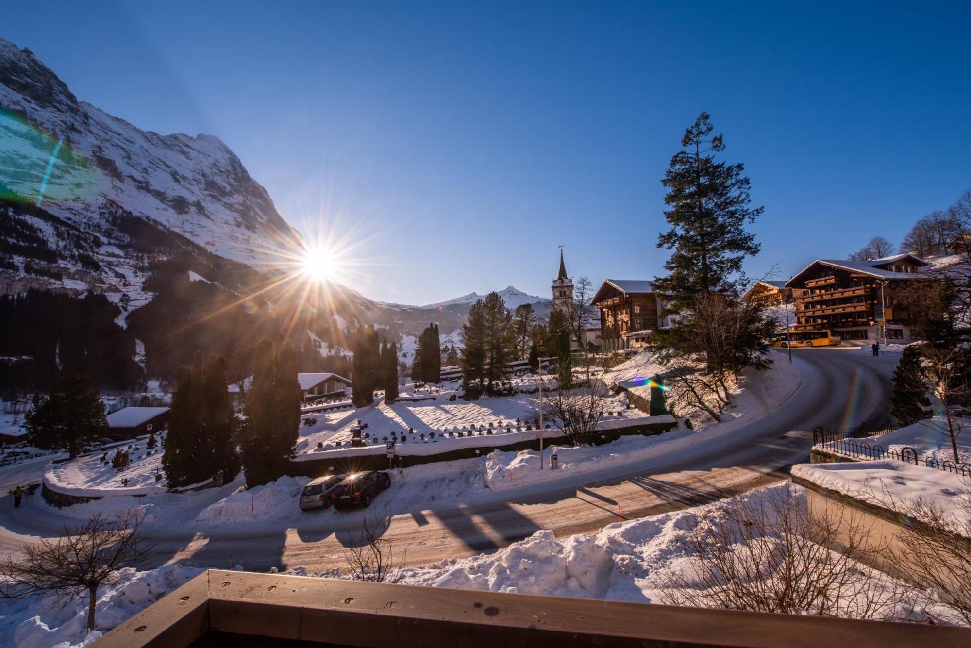 Cozy Apartment With Outstanding View Grindelwald Exterior photo