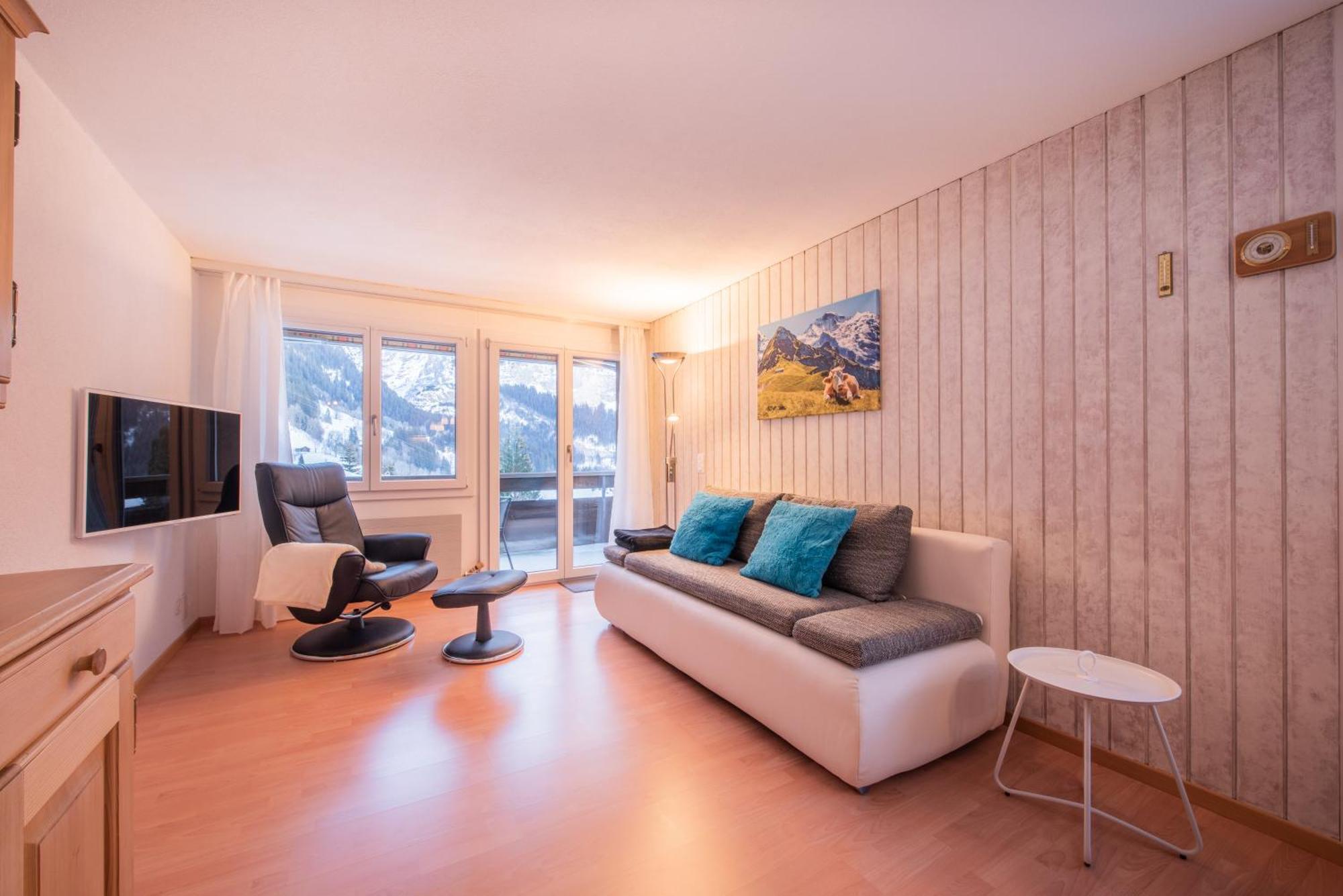 Cozy Apartment With Outstanding View Grindelwald Exterior photo