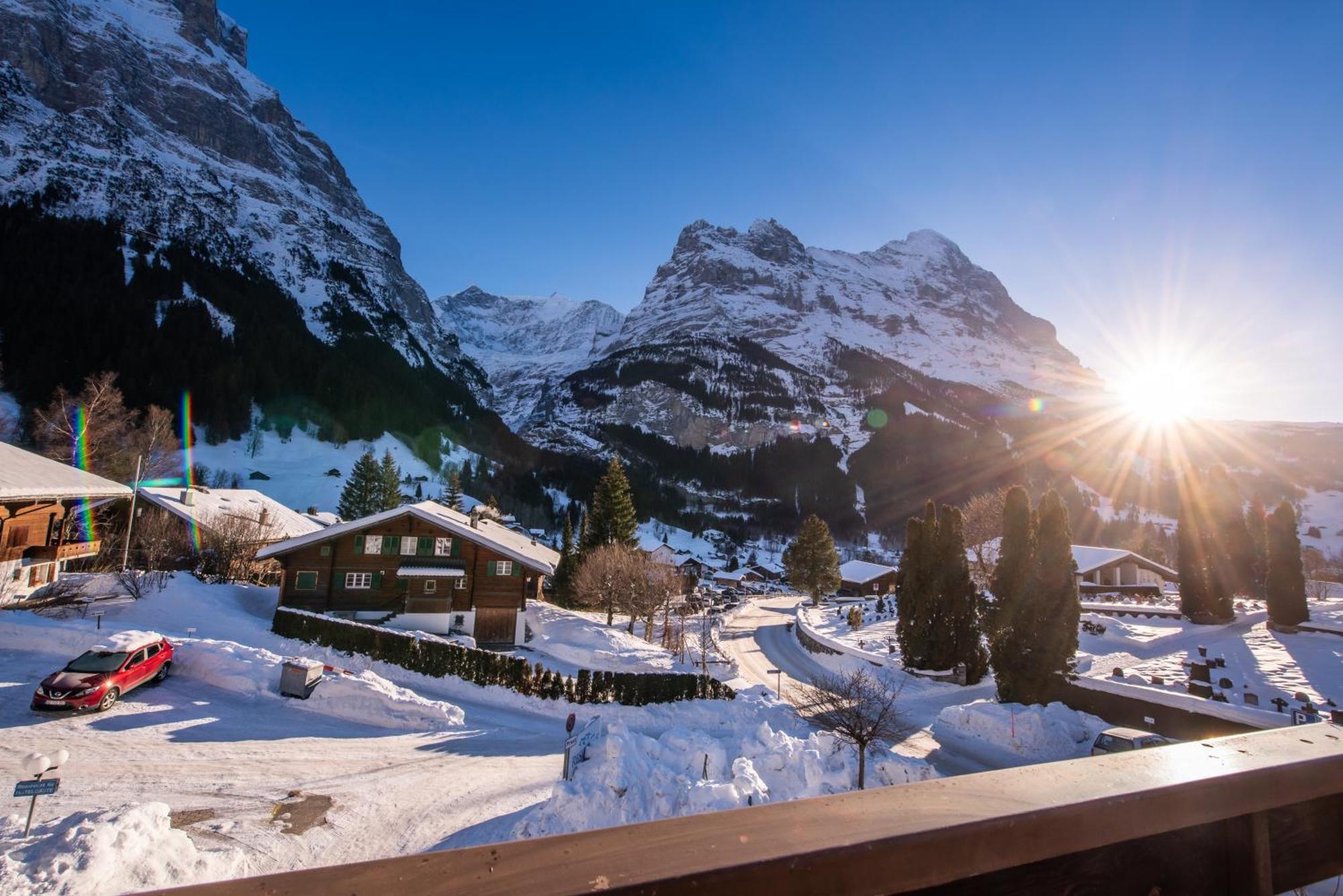 Cozy Apartment With Outstanding View Grindelwald Exterior photo